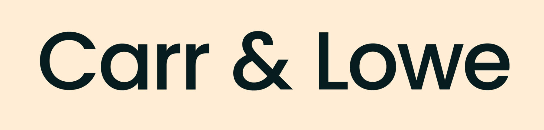 Carr & Lowe